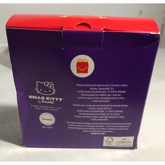 Yu-Gi-Oh! X Hello Kitty & Friends Plush Dark Magician McDonald Happy Meal Toy - Picture 7 of 7
